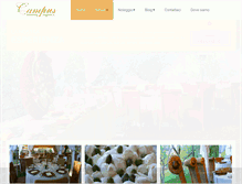 Tablet Screenshot of campuscatering.it